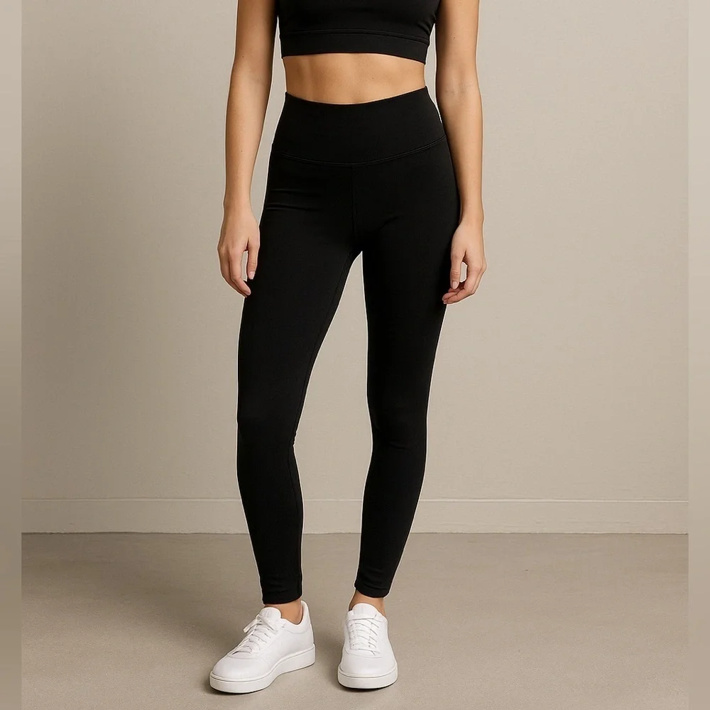 SPANX Classic Black Leggings high waisted compression